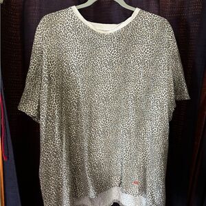 Supreme Leopard Print Short Sleeve Tee